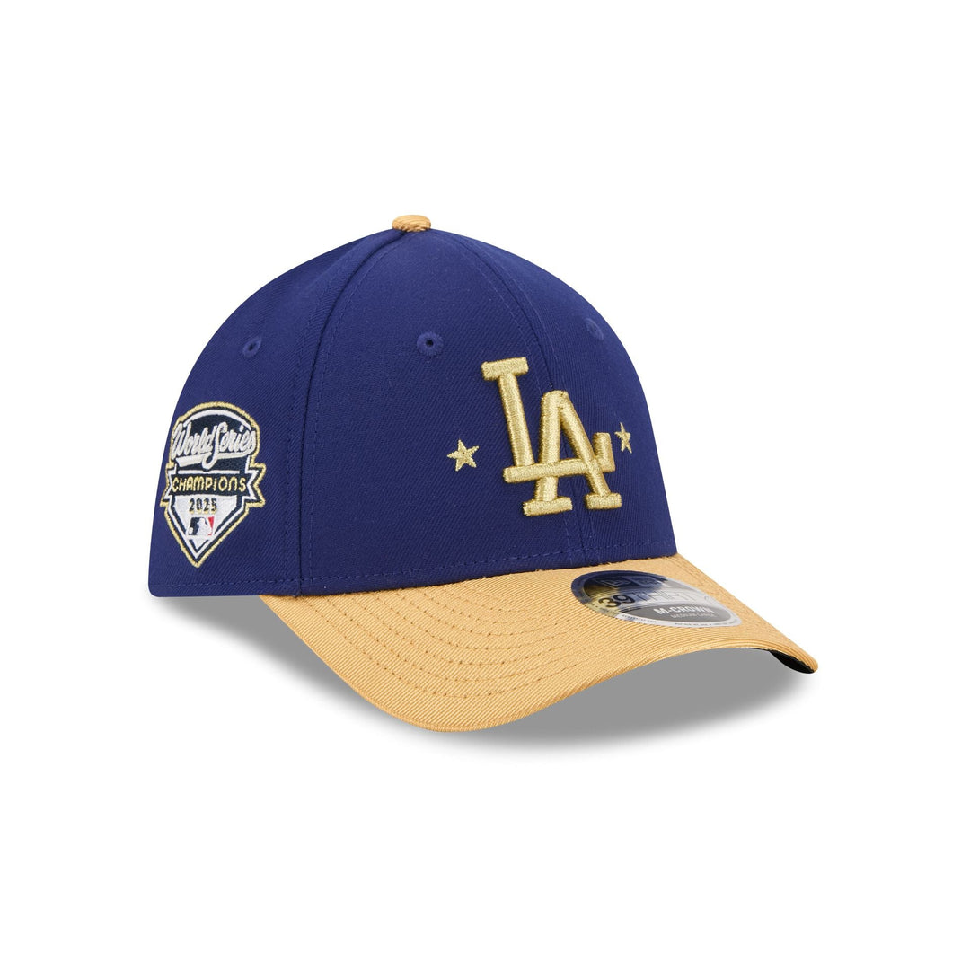 หมวกแก๊ป New Era รุ่น Los Angeles Dodgers MLB Gold Navy 39Thirty M-Crown Cap