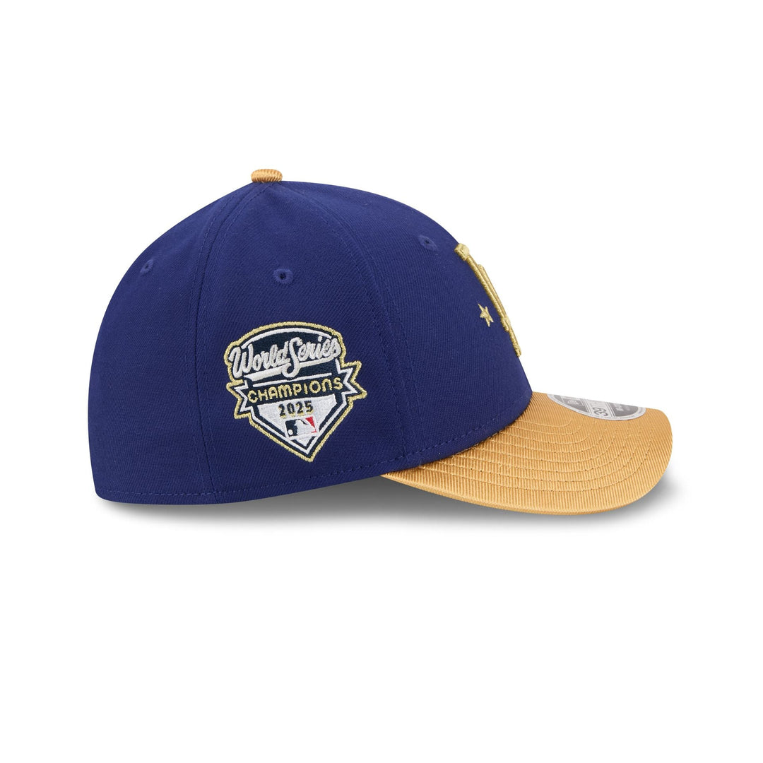 หมวกแก๊ป New Era รุ่น Los Angeles Dodgers MLB Gold Navy 39Thirty M-Crown Cap