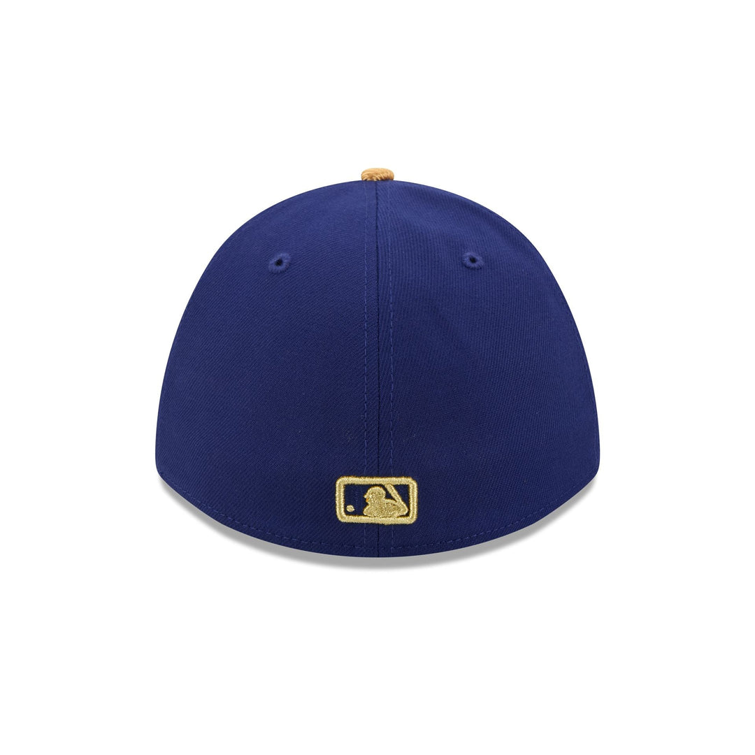 หมวกแก๊ป New Era รุ่น Los Angeles Dodgers MLB Gold Navy 39Thirty M-Crown Cap