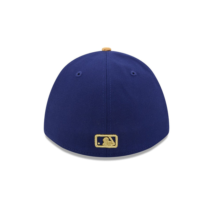 หมวกแก๊ป New Era รุ่น Los Angeles Dodgers MLB Gold Navy 39Thirty M-Crown Cap