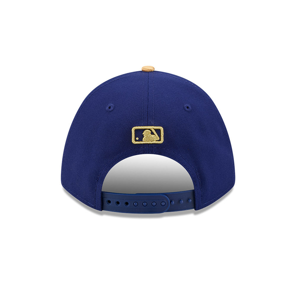 หมวกแก๊ป New Era รุ่น Los Angeles Dodgers MLB Gold Navy 9Forty M-Crown Cap