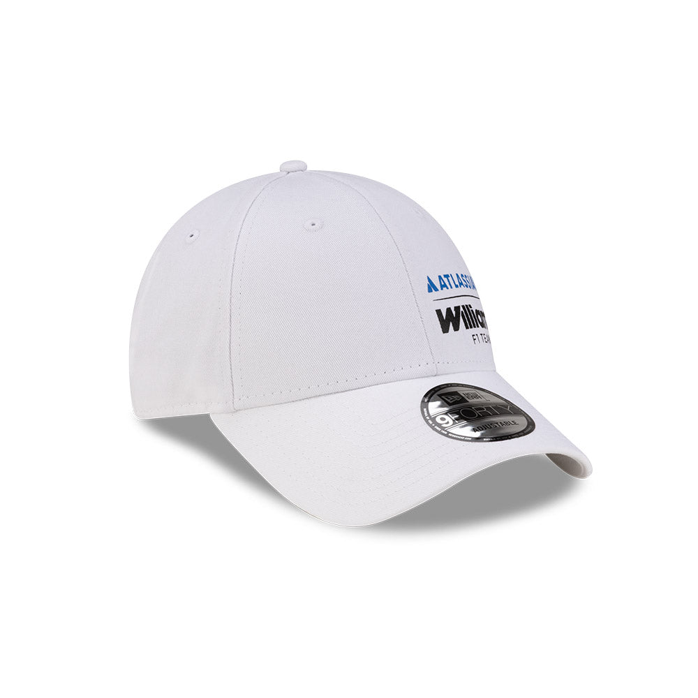 New Era หมวกรุ่น ATLASSIAN WILLIAMS F1 TEAM ESSENTIAL WHITE 9FORTY CAP