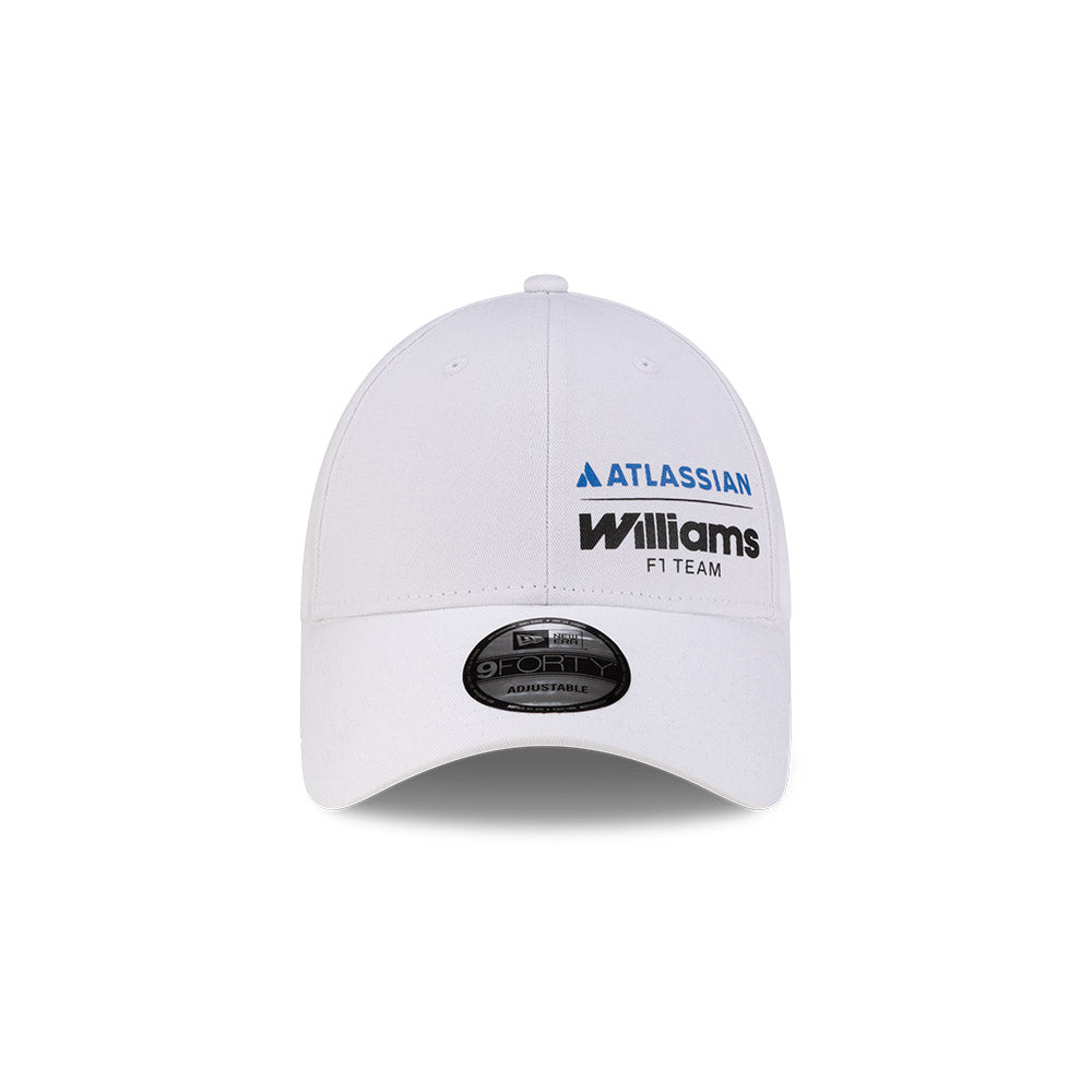 New Era หมวกรุ่น ATLASSIAN WILLIAMS F1 TEAM ESSENTIAL WHITE 9FORTY CAP