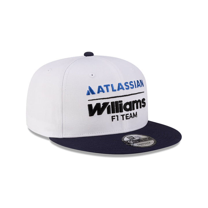 New Era หมวกรุ่น ATLASSIAN WILLIAMS F1 TEAM ESSENTIAL WHITE 9FIFTY CAP