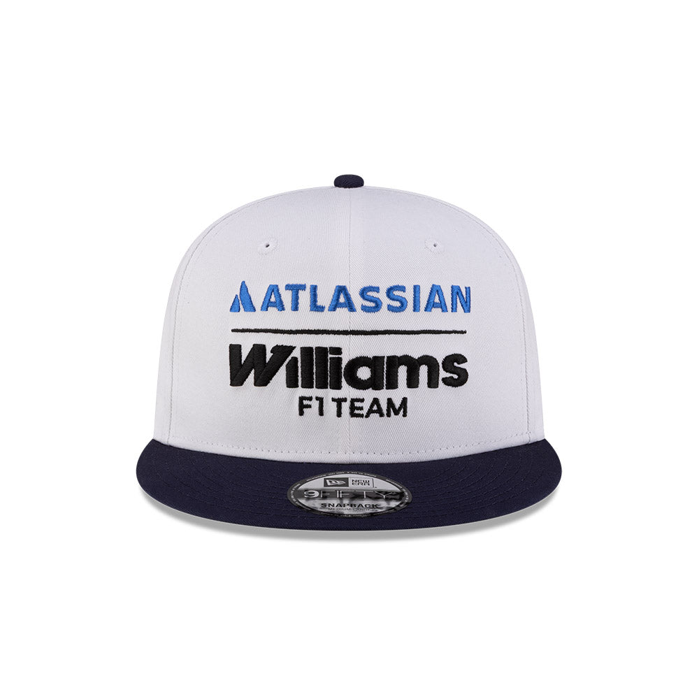 New Era หมวกรุ่น ATLASSIAN WILLIAMS F1 TEAM ESSENTIAL WHITE 9FIFTY CAP