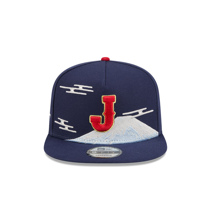 New Era หมวกรุ่น World Baseball Classic Japan Mount Fuji Blue 9Fifty A-Frame Cap