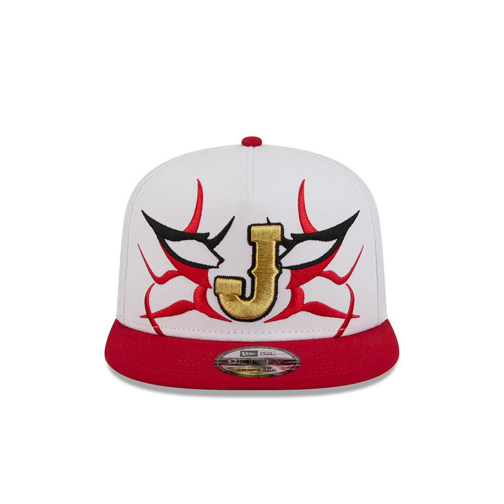 New Era หมวกรุ่น World Baseball Classic Japan White And Red 9Fifty A-Frame Cap