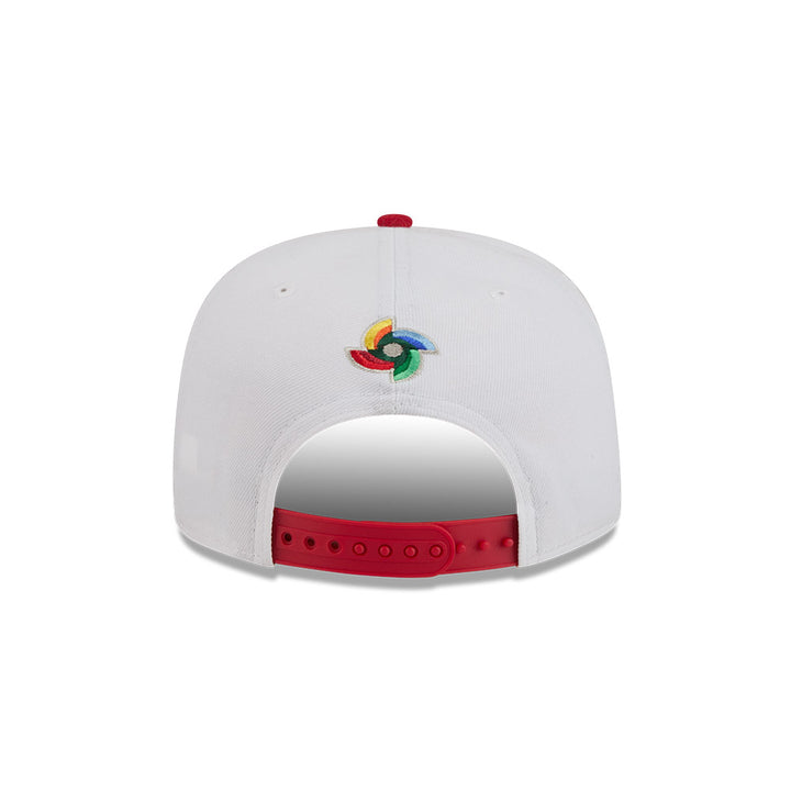 New Era หมวกรุ่น World Baseball Classic Japan White And Red 9Fifty A-Frame Cap