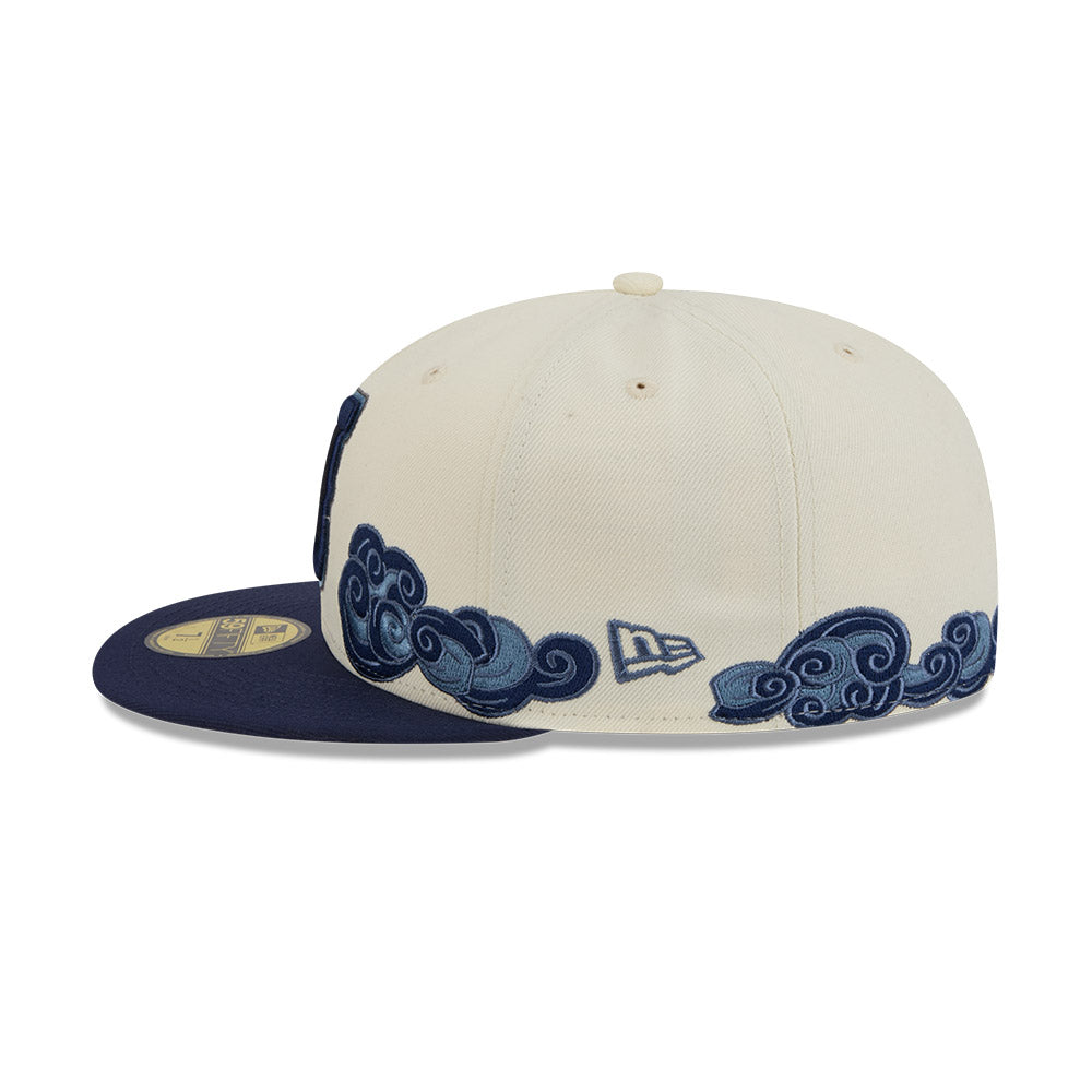 New Era หมวกรุ่น World Baseball Classic Japan Chrome White And Navy 59Fifty Cap