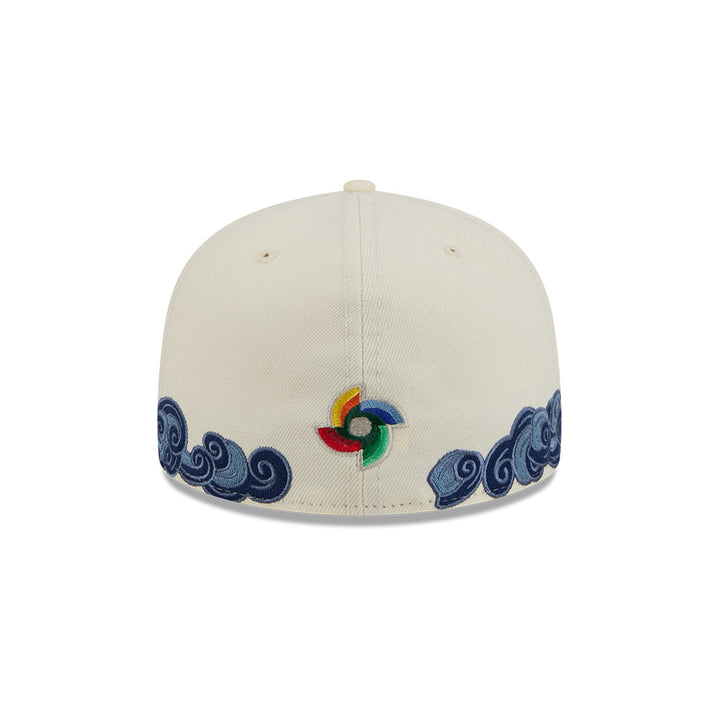 New Era หมวกรุ่น World Baseball Classic Japan Chrome White And Navy 59Fifty Cap