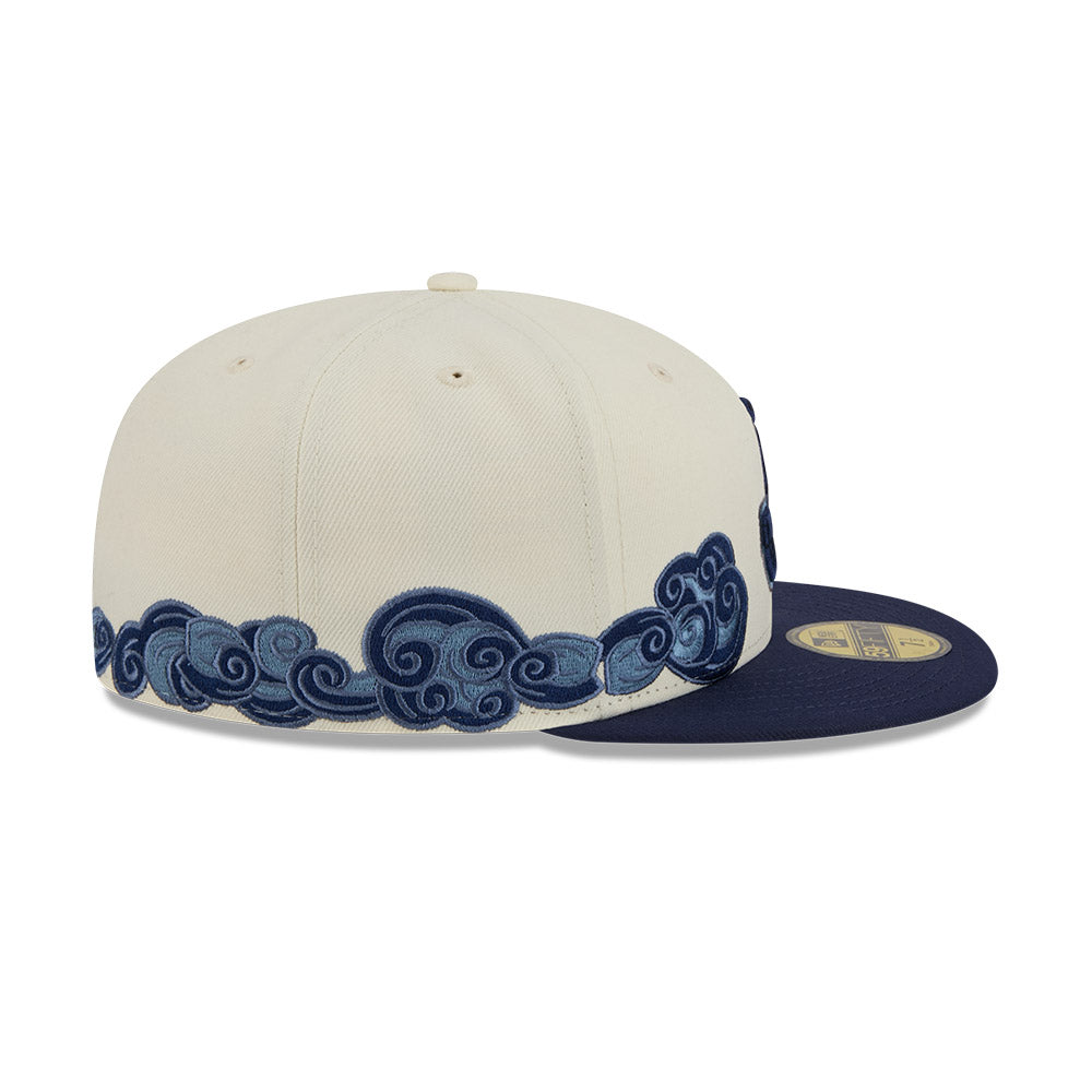 New Era หมวกรุ่น World Baseball Classic Japan Chrome White And Navy 59Fifty Cap
