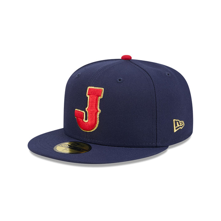 New Era หมวกรุ่น World Baseball Classic Japan White And Red 59Fifty Cap