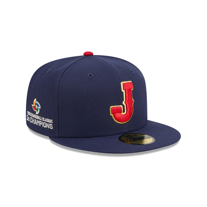 New Era หมวกรุ่น World Baseball Classic Japan White And Red 59Fifty Cap