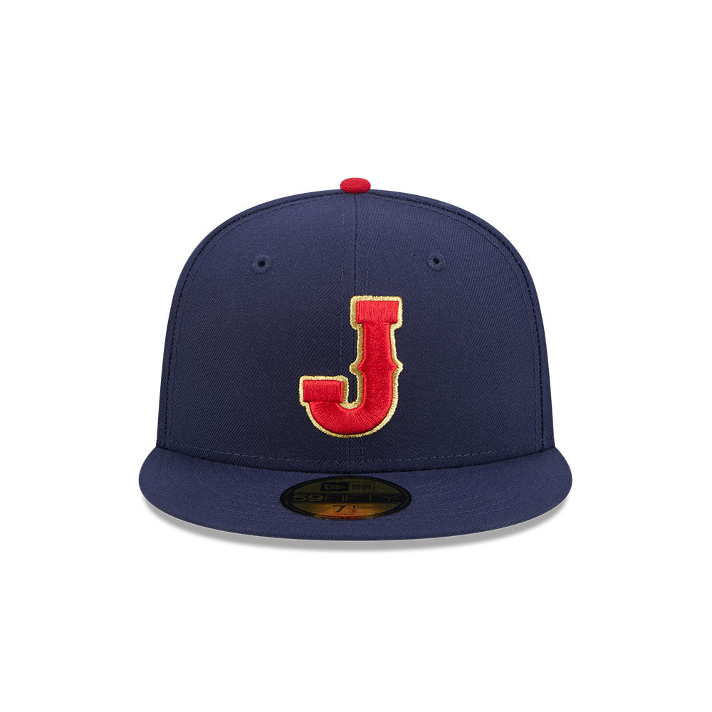 New Era หมวกรุ่น World Baseball Classic Japan White And Red 59Fifty Cap