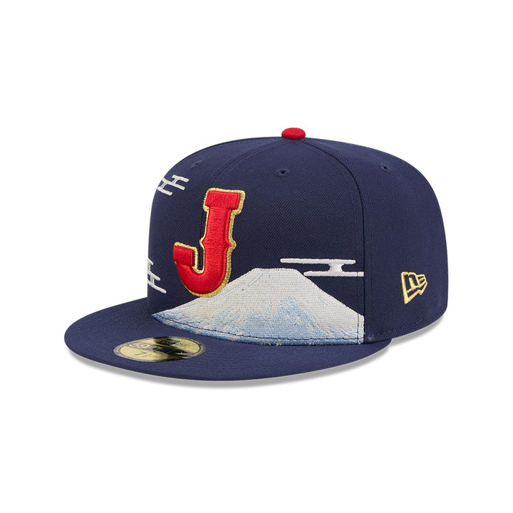 New Era หมวกรุ่น World Baseball Classic Japan Navy 59Fifty Cap