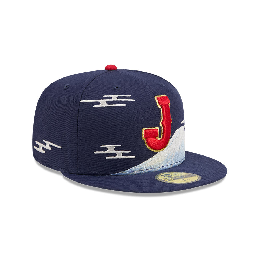New Era หมวกรุ่น World Baseball Classic Japan Navy 59Fifty Cap