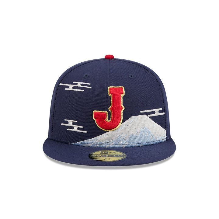 New Era หมวกรุ่น World Baseball Classic Japan Navy 59Fifty Cap