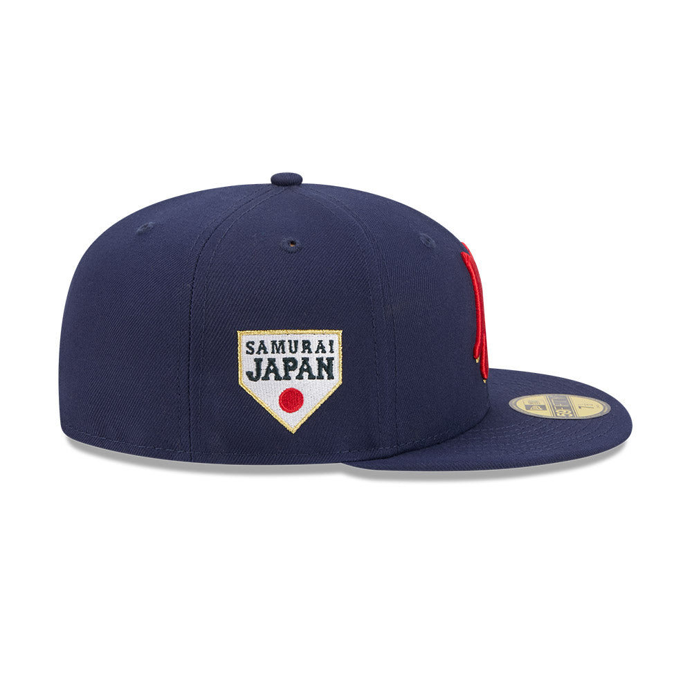 New Era หมวกรุ่น World Baseball Classic Japan Navy 59Fifty Cap