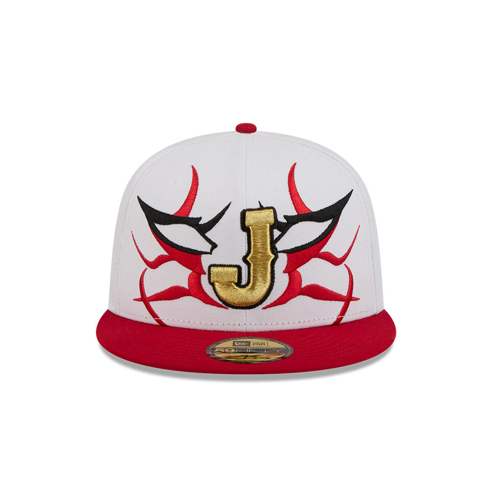 New Era หมวกรุ่น World Baseball Classic Japan White And Red 59Fifty Cap