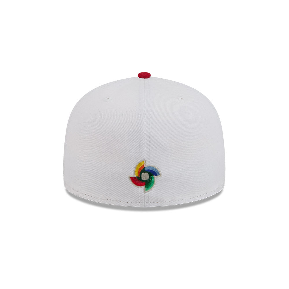 New Era หมวกรุ่น World Baseball Classic Japan White And Red 59Fifty Cap