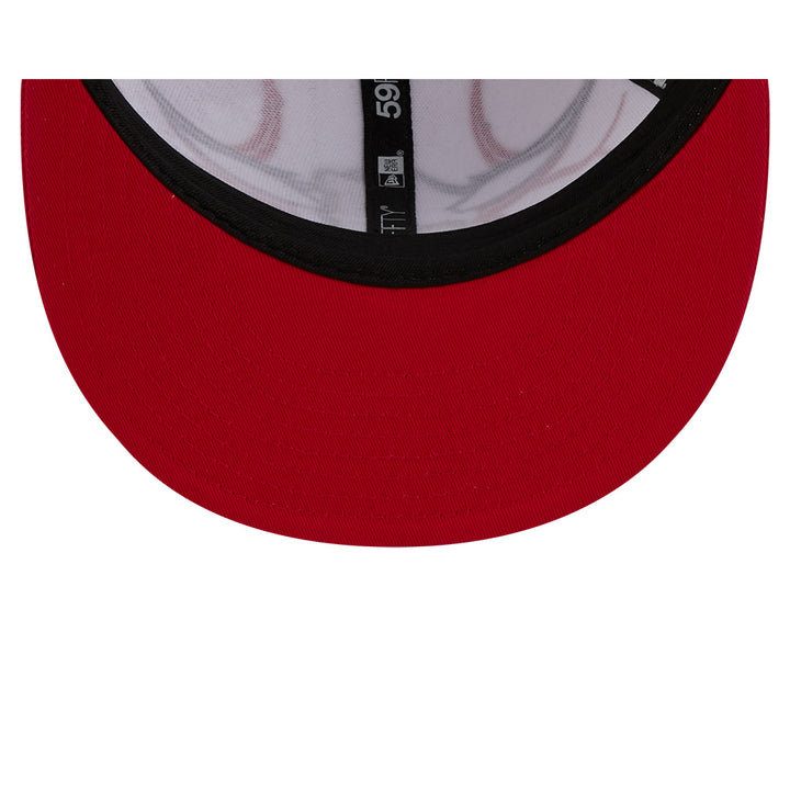 New Era หมวกรุ่น World Baseball Classic Japan White And Red 59Fifty Cap