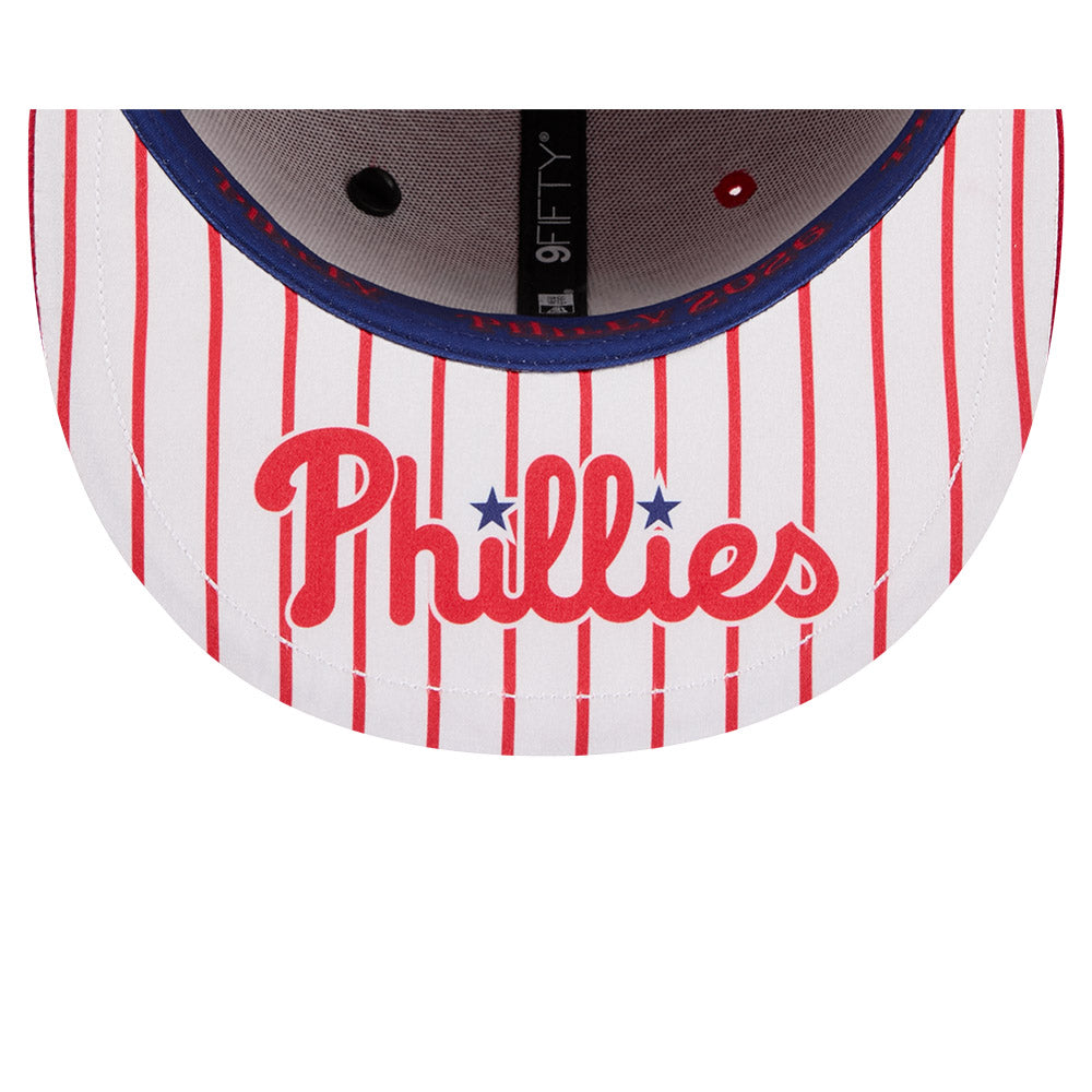 หมวกแก๊ป New Era รุ่น Philadelphia Phillies MLB All Star Game Fan Pack Visor Blue Tint Red 9Fifty Cap