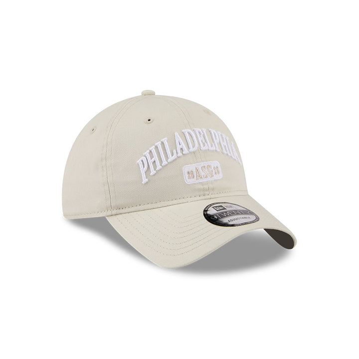 หมวกแก๊ป New Era รุ่น Philadelphia MLB All Star Game Fan Pack Visor Blue Tint Light Beige 9Twenty Cap