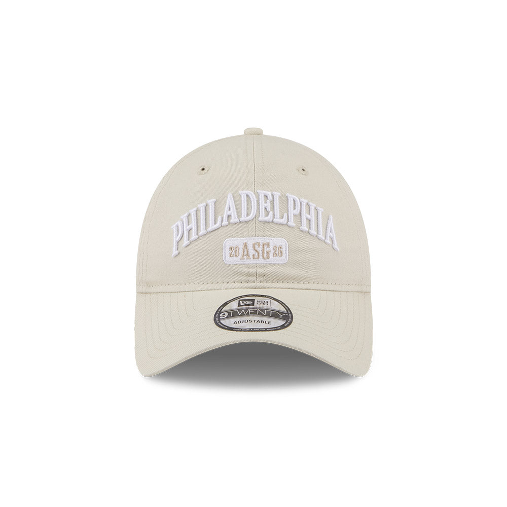 หมวกแก๊ป New Era รุ่น Philadelphia MLB All Star Game Fan Pack Visor Blue Tint Light Beige 9Twenty Cap