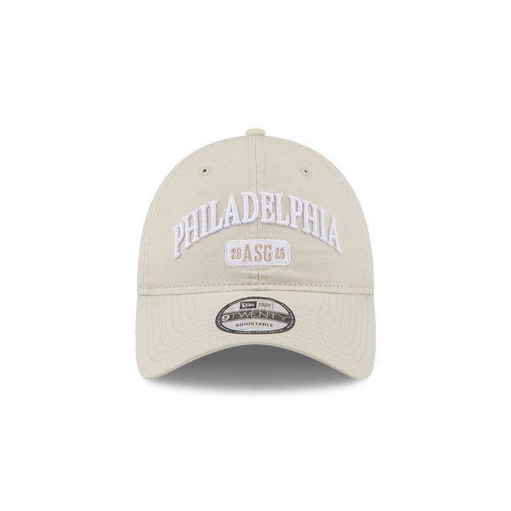หมวกแก๊ป New Era รุ่น Philadelphia MLB All Star Game Fan Pack Visor Blue Tint Light Beige 9Twenty Cap