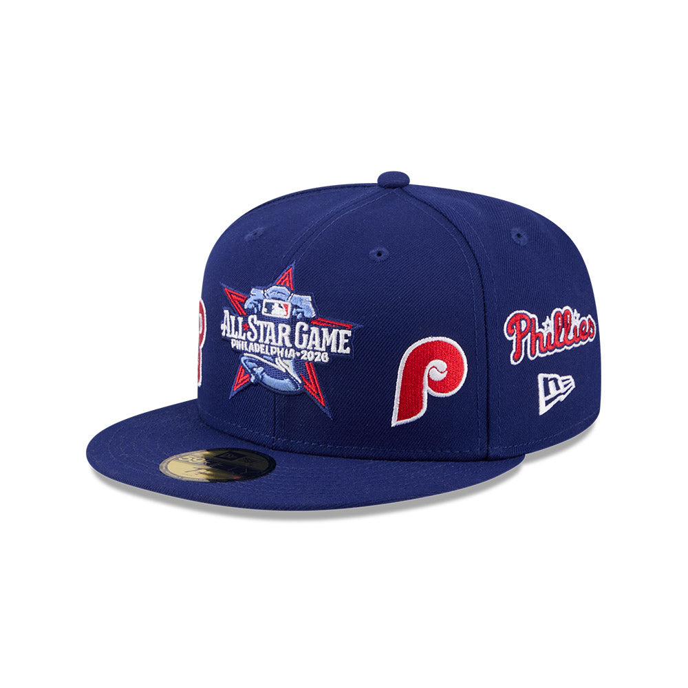 หมวกแก๊ป New Era รุ่น Philadelphia Phillies MLB All Star Game Fan Pack DK Blue 59Fifty Cap