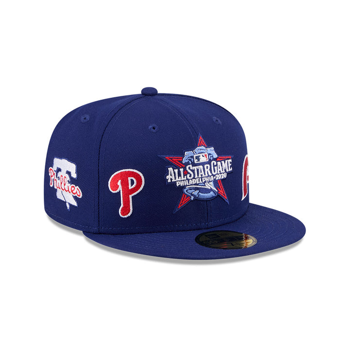 หมวกแก๊ป New Era รุ่น Philadelphia Phillies MLB All Star Game Fan Pack DK Blue 59Fifty Cap