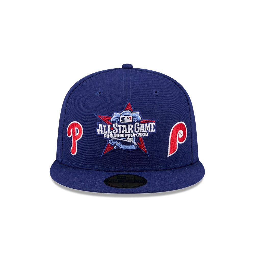 หมวกแก๊ป New Era รุ่น Philadelphia Phillies MLB All Star Game Fan Pack DK Blue 59Fifty Cap
