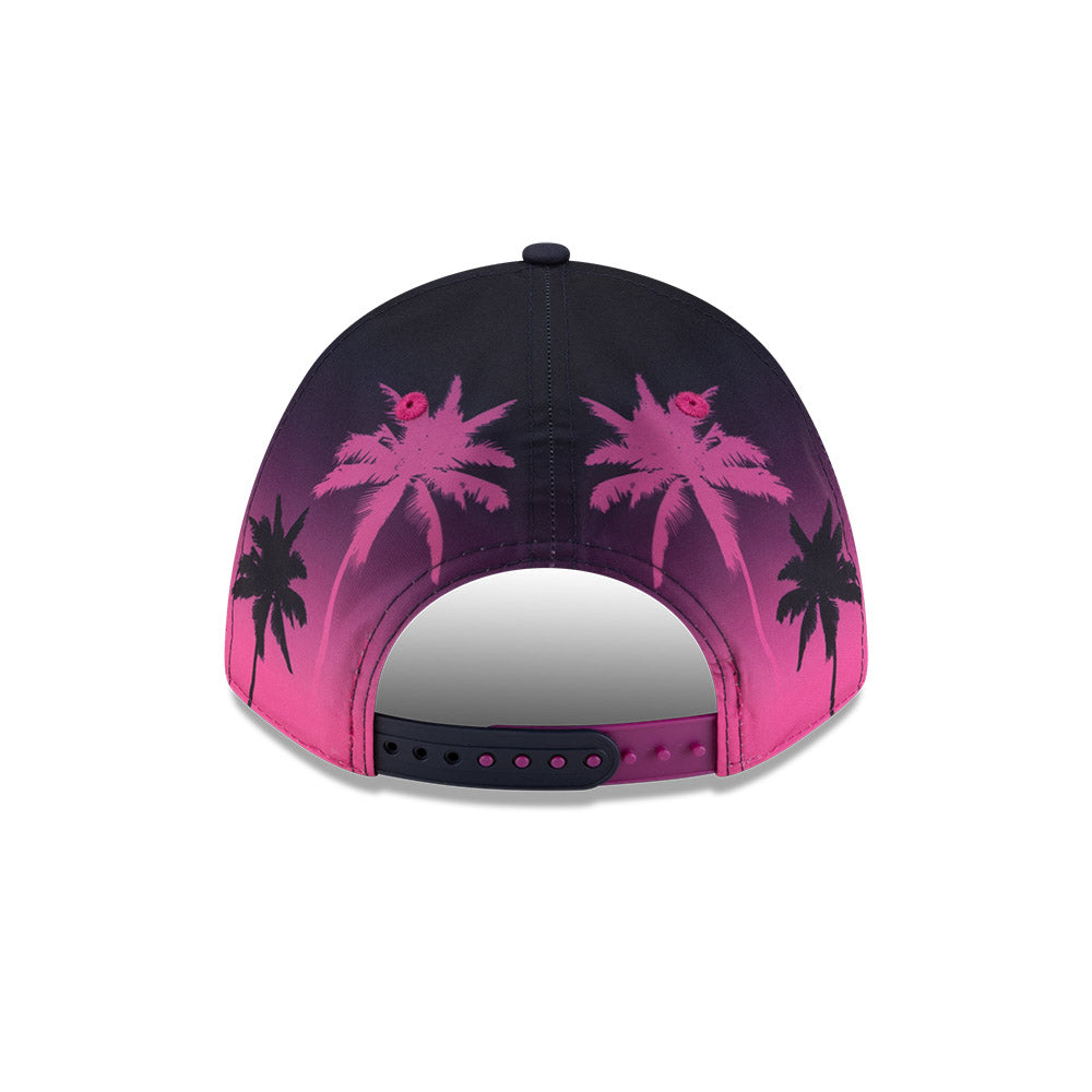 New Era หมวกรุ่น Atlassian Williams F1 Team Miami Race Purple 9Forty M-Crown A-Frame Cap