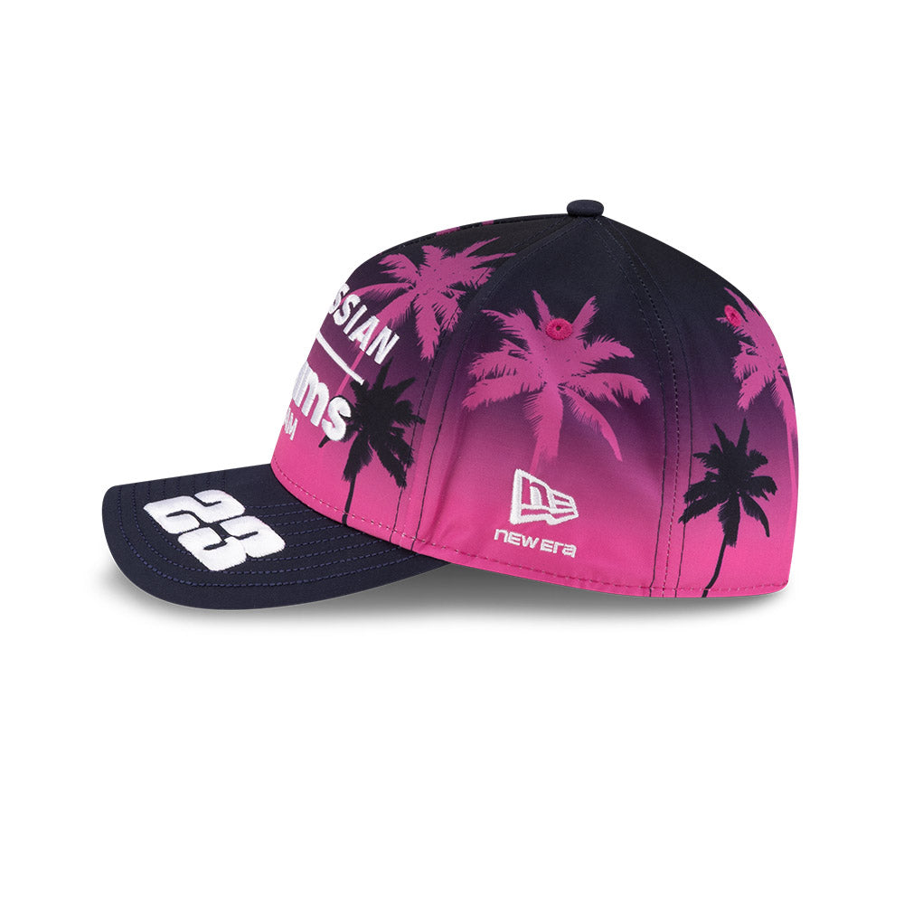 New Era หมวกรุ่น Atlassian Williams F1 Team Miami Race Purple 9Forty M-Crown A-Frame Cap
