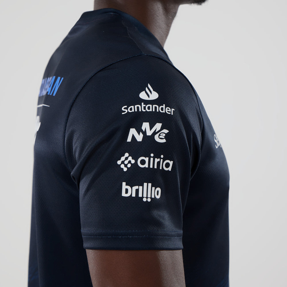 เสื้อเจอร์ซีย์ New Era รุ่น Atlassian Williams F1 Team Atlassian Williams F1 Team Navy Jersey Tee