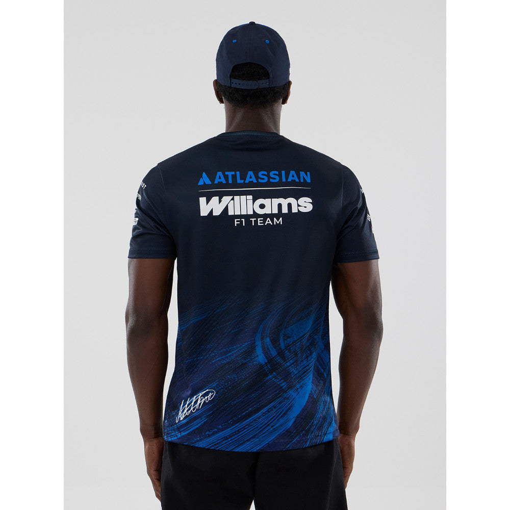 เสื้อเจอร์ซีย์ New Era รุ่น Atlassian Williams F1 Team Atlassian Williams F1 Team Navy Jersey Tee