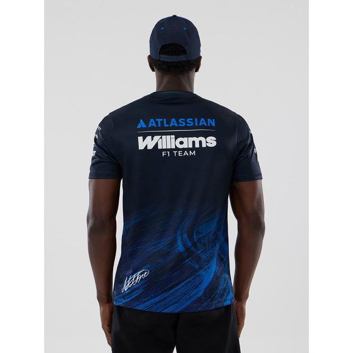 เสื้อเจอร์ซีย์ New Era รุ่น Atlassian Williams F1 Team Atlassian Williams F1 Team Navy Jersey Tee