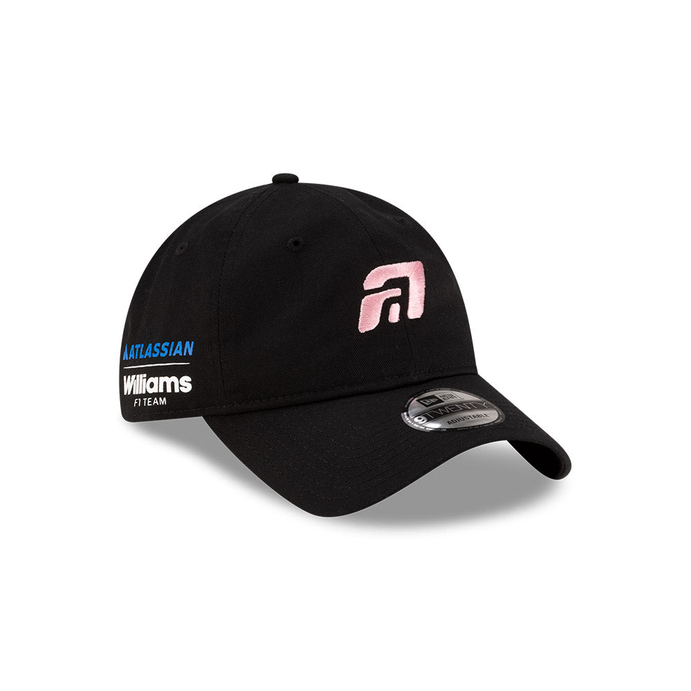 New Era หมวกรุ่น Atlassian Williams F1 Team Miami Race Black 9Twenty Cap