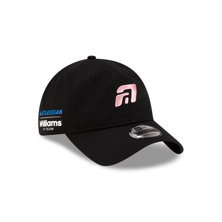 New Era หมวกรุ่น Atlassian Williams F1 Team Miami Race Black 9Twenty Cap