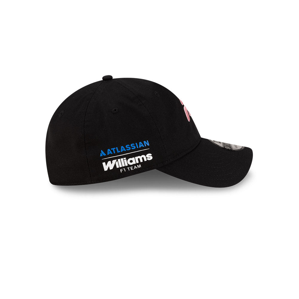 New Era หมวกรุ่น Atlassian Williams F1 Team Miami Race Black 9Twenty Cap