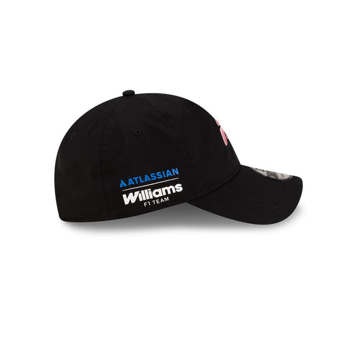 New Era หมวกรุ่น Atlassian Williams F1 Team Miami Race Black 9Twenty Cap