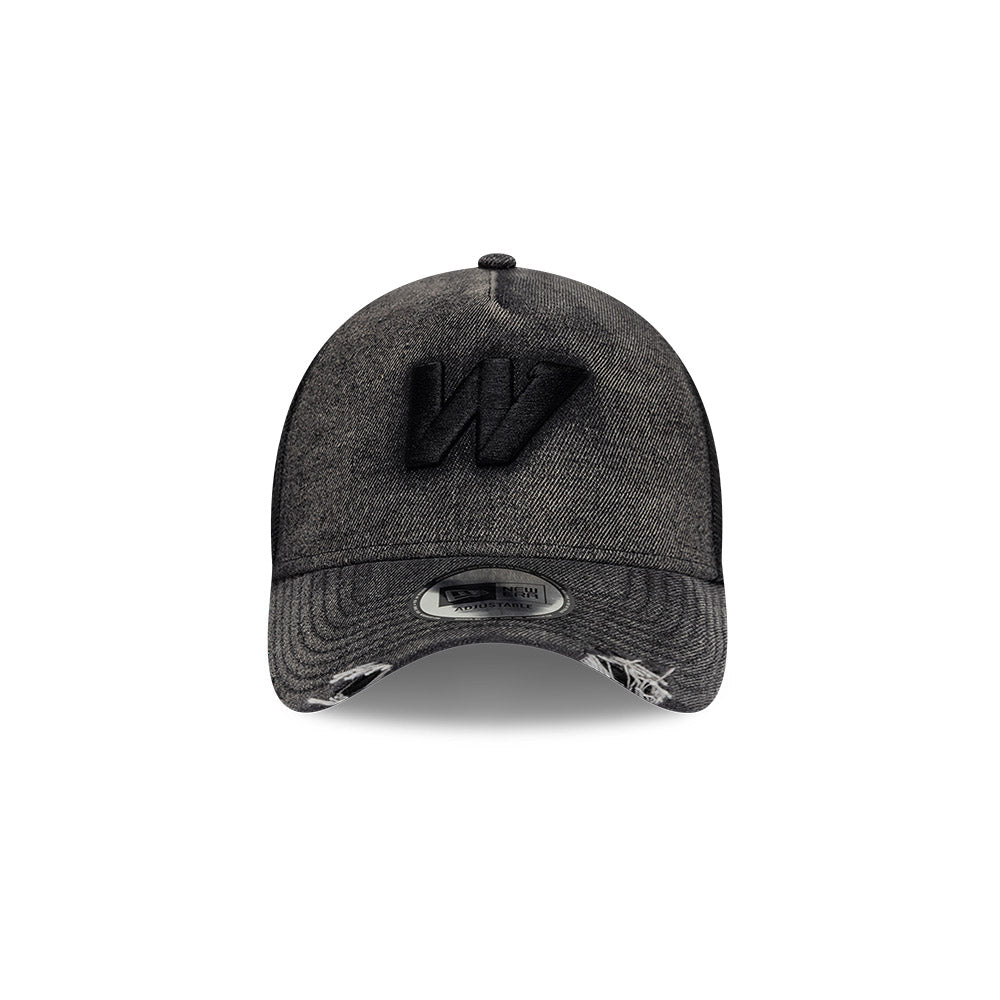 New Era หมวกรุ่น Atlassian Williams F1 Team Miami Race Black 9Forty A-Frame Trucker Cap
