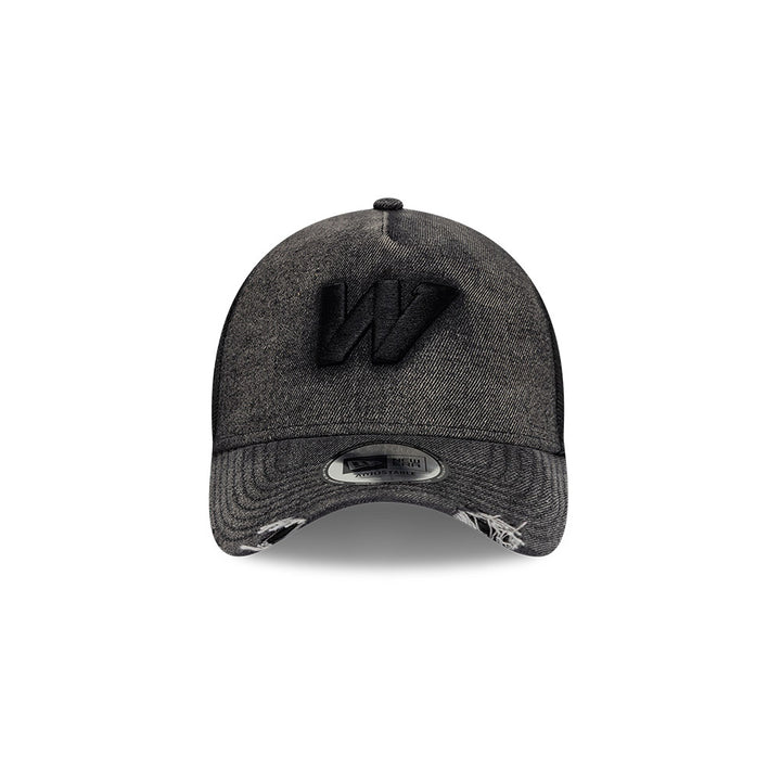 New Era หมวกรุ่น Atlassian Williams F1 Team Miami Race Black 9Forty A-Frame Trucker Cap