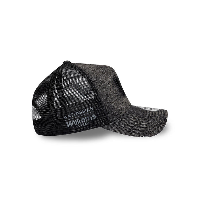 New Era หมวกรุ่น Atlassian Williams F1 Team Miami Race Black 9Forty A-Frame Trucker Cap