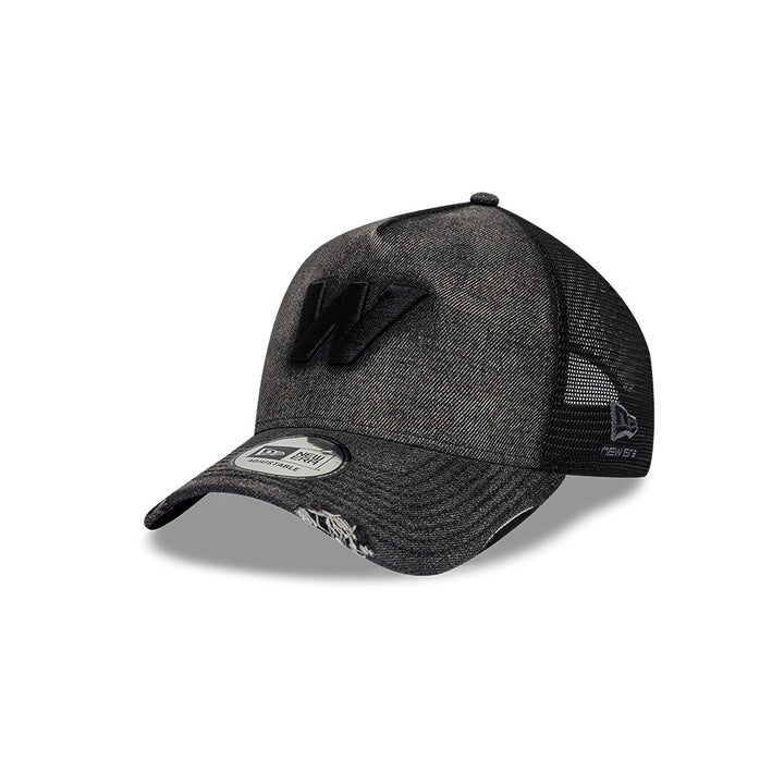 New Era หมวกรุ่น Atlassian Williams F1 Team Miami Race Black 9Forty A-Frame Trucker Cap