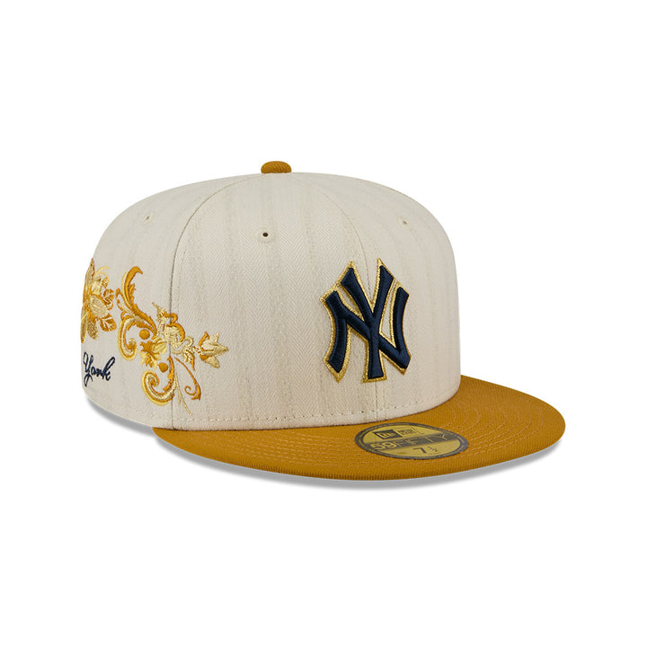 หมวกแก๊ป New Era รุ่น 59Fifty Day New York Yankees Chrome White 59Fifty Cap