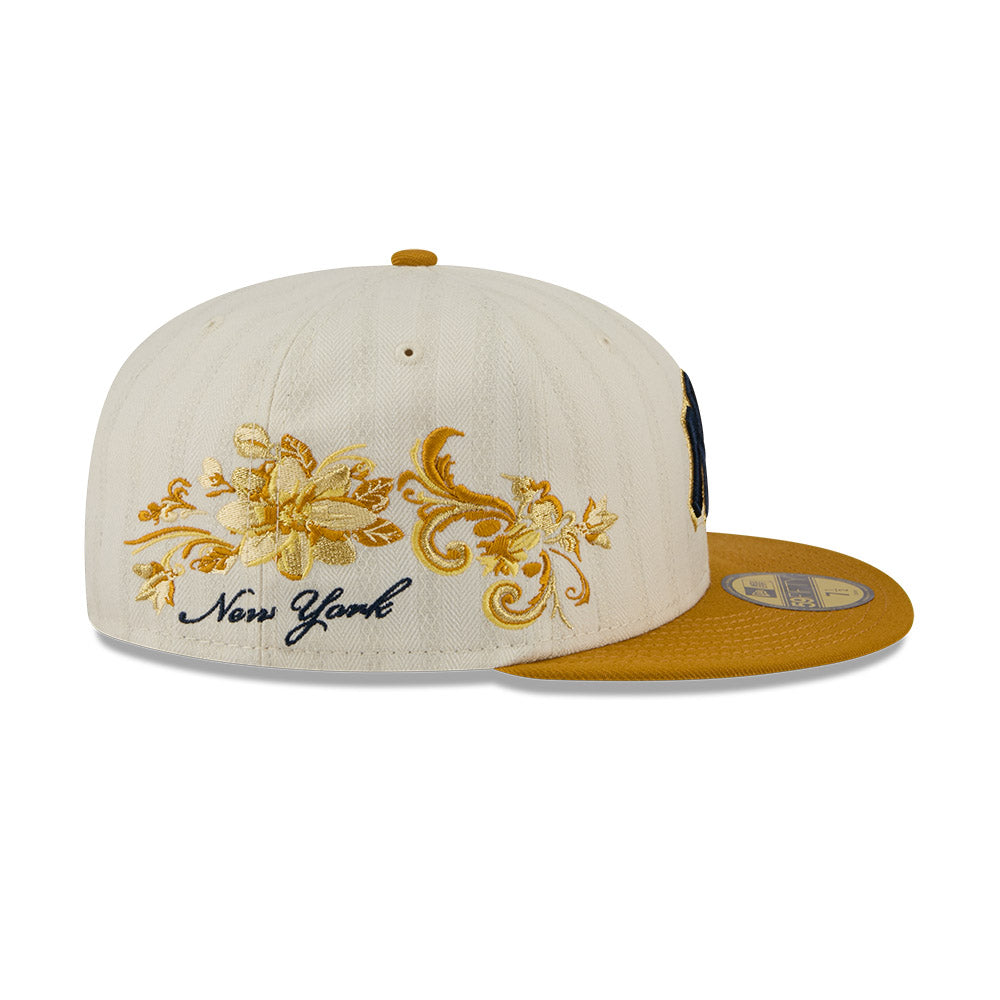 หมวกแก๊ป New Era รุ่น 59Fifty Day New York Yankees Chrome White 59Fifty Cap