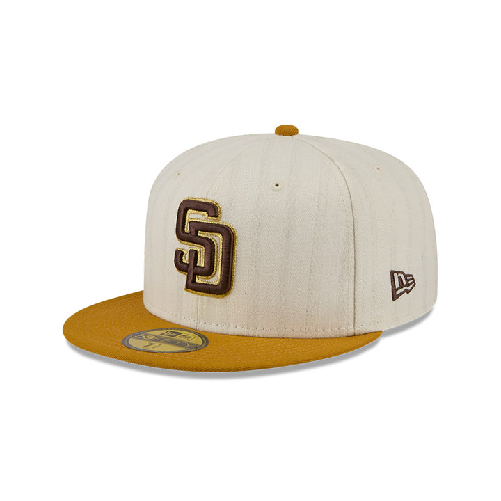 หมวกแก๊ป New Era รุ่น 59Fifty Day San Diego Padres Chrome White 59Fifty Cap