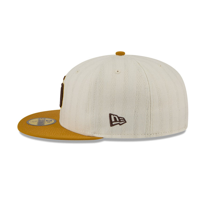 หมวกแก๊ป New Era รุ่น 59Fifty Day San Diego Padres Chrome White 59Fifty Cap