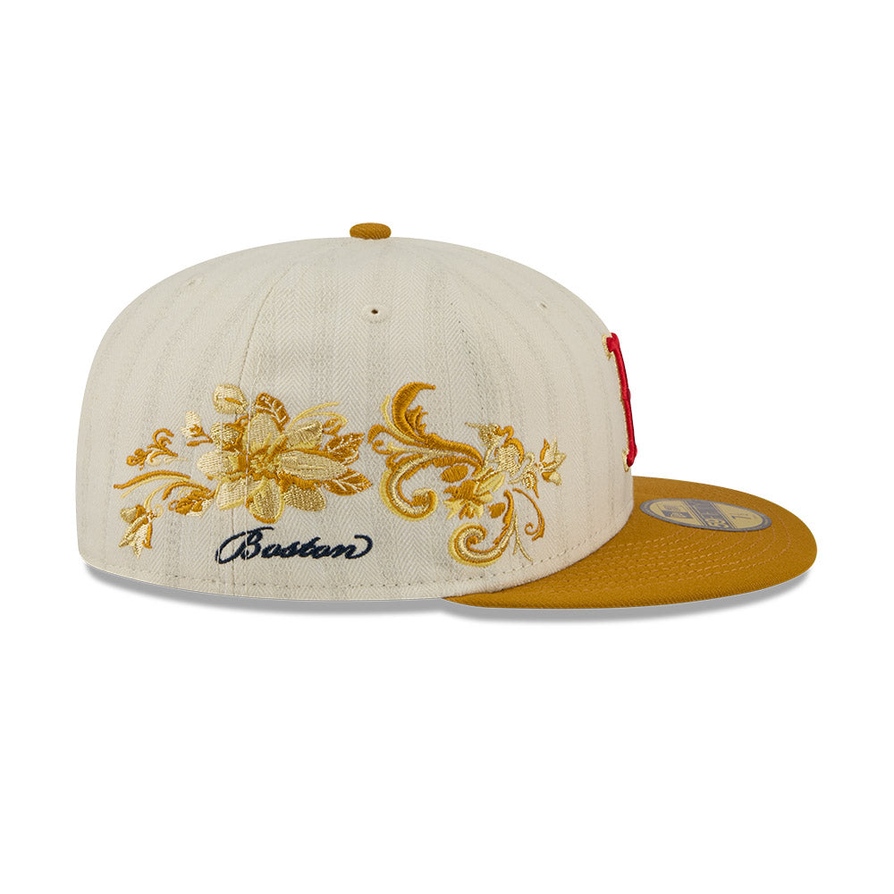 หมวกแก๊ป New Era รุ่น 59Fifty Day Boston Red Sox Chrome White 59Fifty Cap